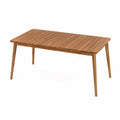 Esstisch Rechteckig Akazienholz 150x90x75 cm